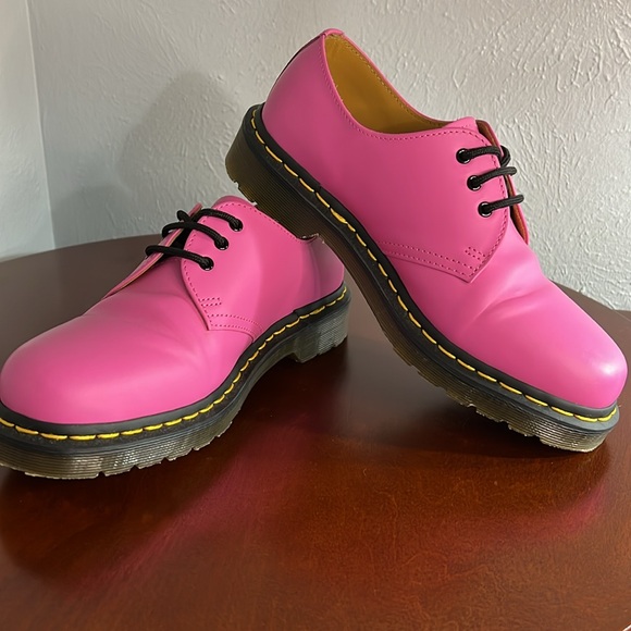 Dr. Martens Shoes - Dr Martens Thrift Pink Loafers - EUC